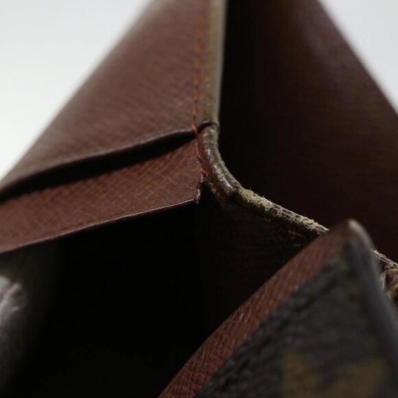 LOUIS VUITTON Monogram Porte Monnaie Billets Tresor Wallet M61730 LV Auth 52272 - Picture 11 of 14